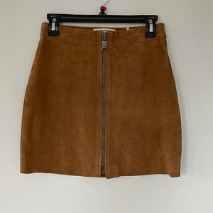 ONE TEASPOON | Suede Skirt - Sunset